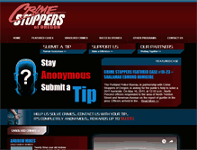 Tablet Screenshot of crimestoppersoforegon.com